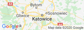 Katowice map
